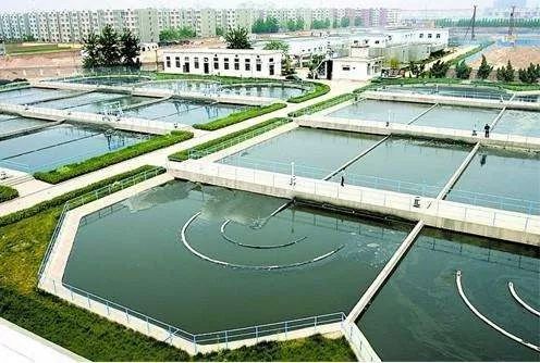 工業園區的污水處理廠